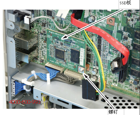 震旦复印机ADC285的SSD板