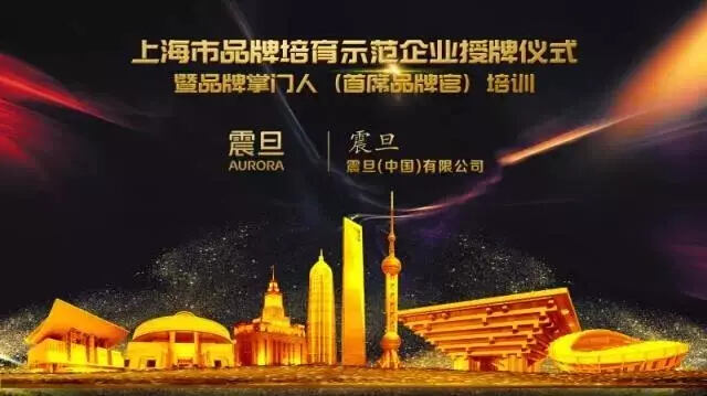 2017年，震旦成为上海市品牌培育示范企业。
