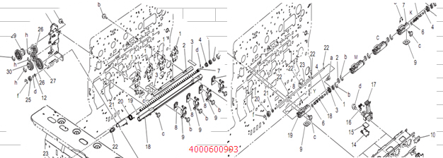 震旦复印机ADC208/C218机器开机后主驱动异响原因-广东震旦