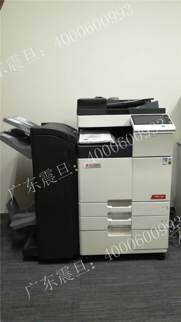 给广州大型企业安装的震旦ADC307复印机-广东震旦