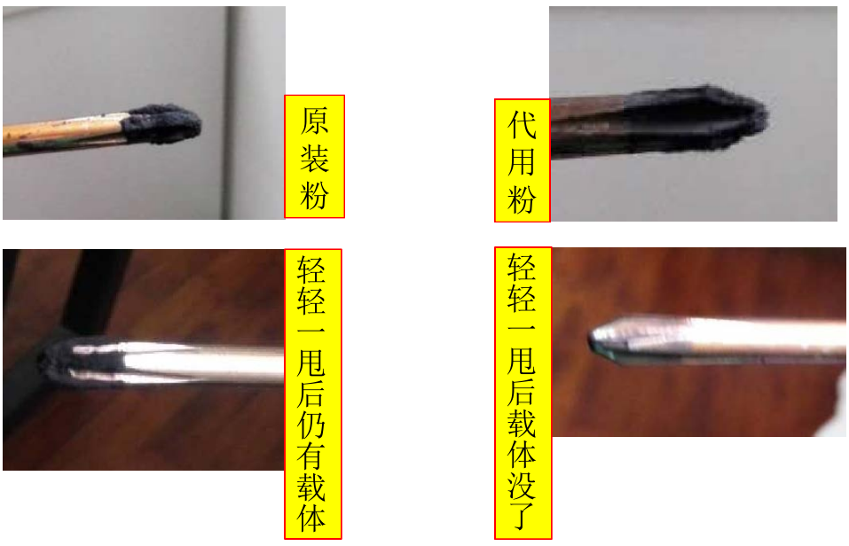 原装碳粉和代用碳粉的区别